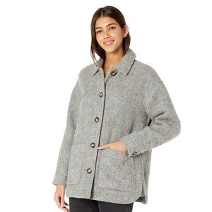 Madewell Gray Walton Shirt Jacket - XS